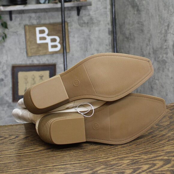 Wild Fable Cream Heeled Boots - Picture 9 of 10